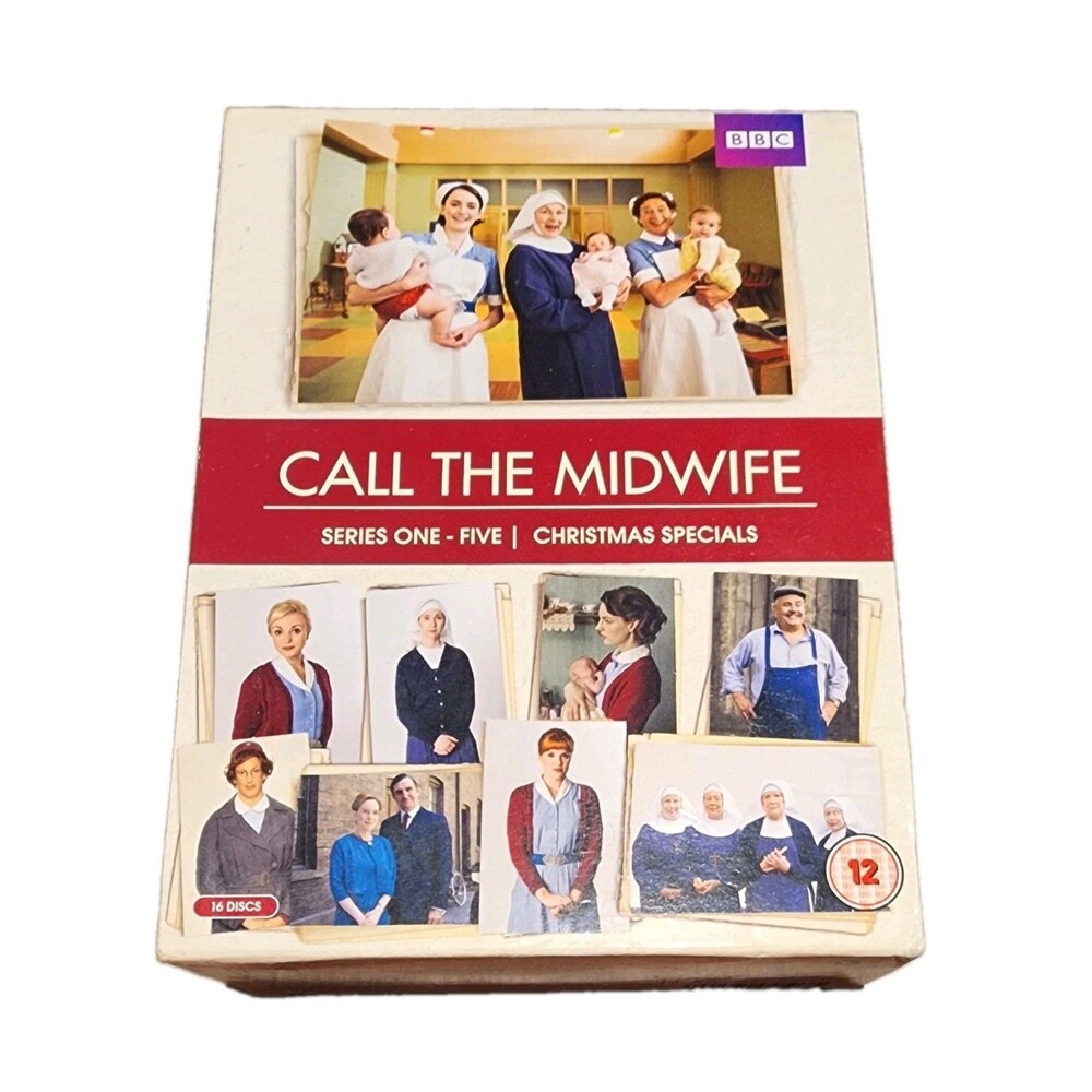 Call the Midwife Series 1-5 + Christmas Special 16-Disc DVD Boxset BBC TV Series